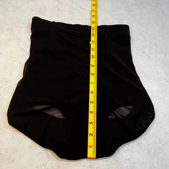 High-Waist Firm Control Shapewear Brief Black XXL Seamless Smoothing Panty - Picture 6 of 7